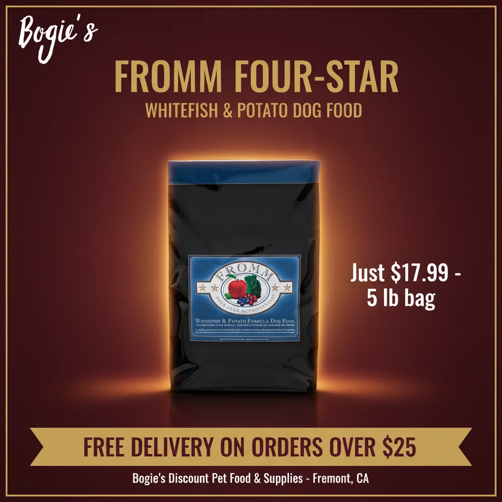 Fromm Four-Star 5-lb: $17.99 + Free Curbside Pickup